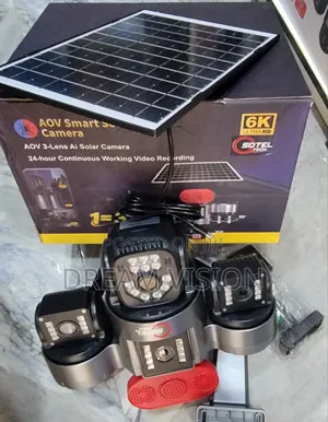 Interesting Three Eyes Solar Smart Camera