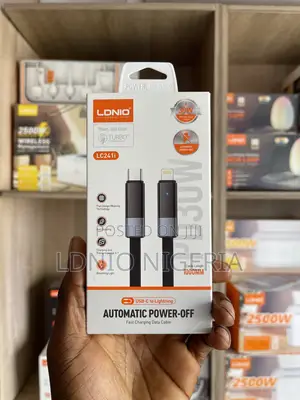 Ldnio Lc241i Automatic Power-Off Fast Charging Data Cable