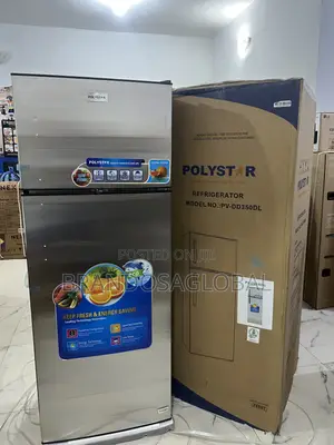 Polystar [Pv-Dd350dl] 225l Double Door Refrigerator for Everyday Use