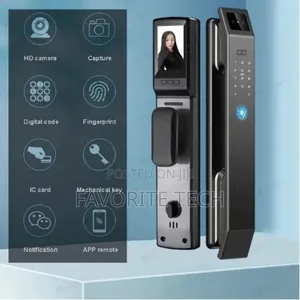 Smart Lock 3d Face Id With Video Intercom
