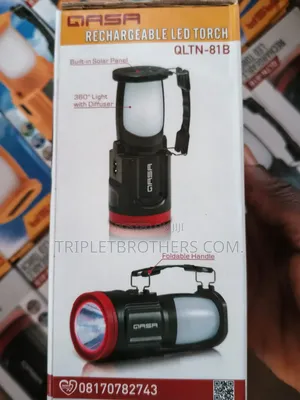 Gasa Rechargeable Led Touch With Solar