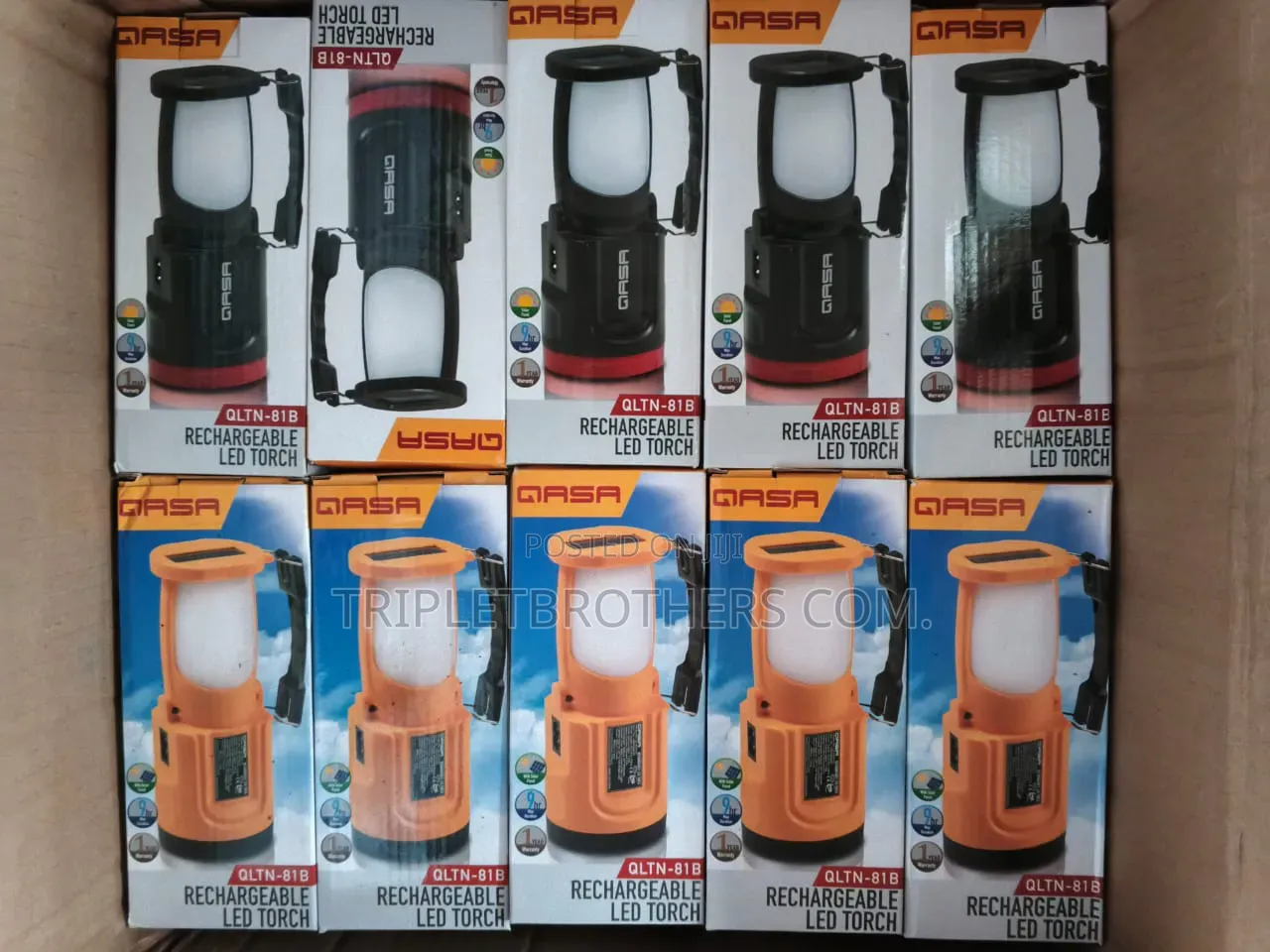 Gasa Rechargeable Led Touch With Solar