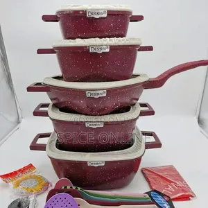 Xvip Premium BHN 21-Piece Granite Cookware Set