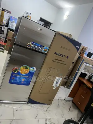 Polystar Pv-Dd350dl 225l Doubledoor Refrigeratorwith Organized Shelves