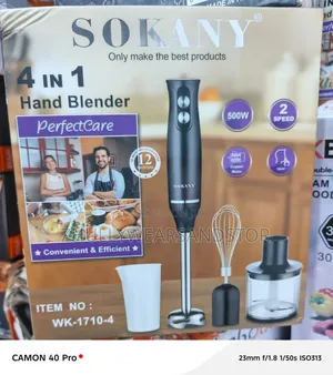 4in1 Sokany Hand Blender