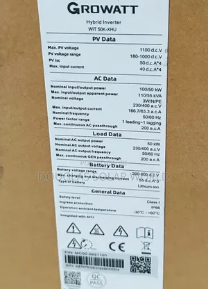 50kw Growatt Inverter
