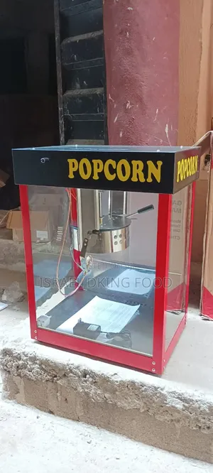 Foreign Industrial Quality Gas Popcorn Machine With Glass