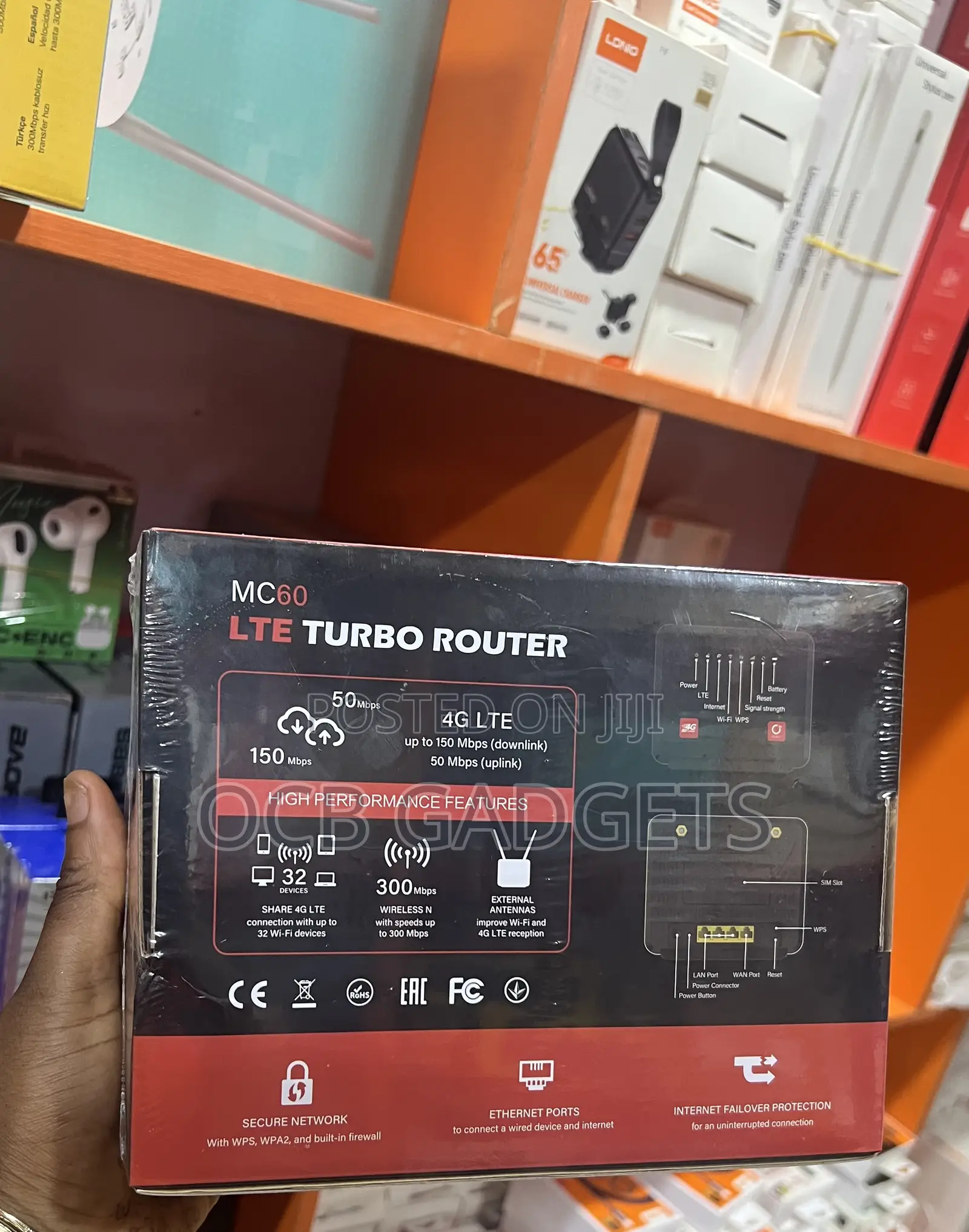Olax Lte Turbo Router(Mc60)