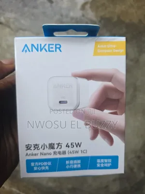 Anker Nano Charger (45w), a Compact Usb-C