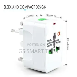 Universal Power Adapter Converter Travel Socket Charger Plug