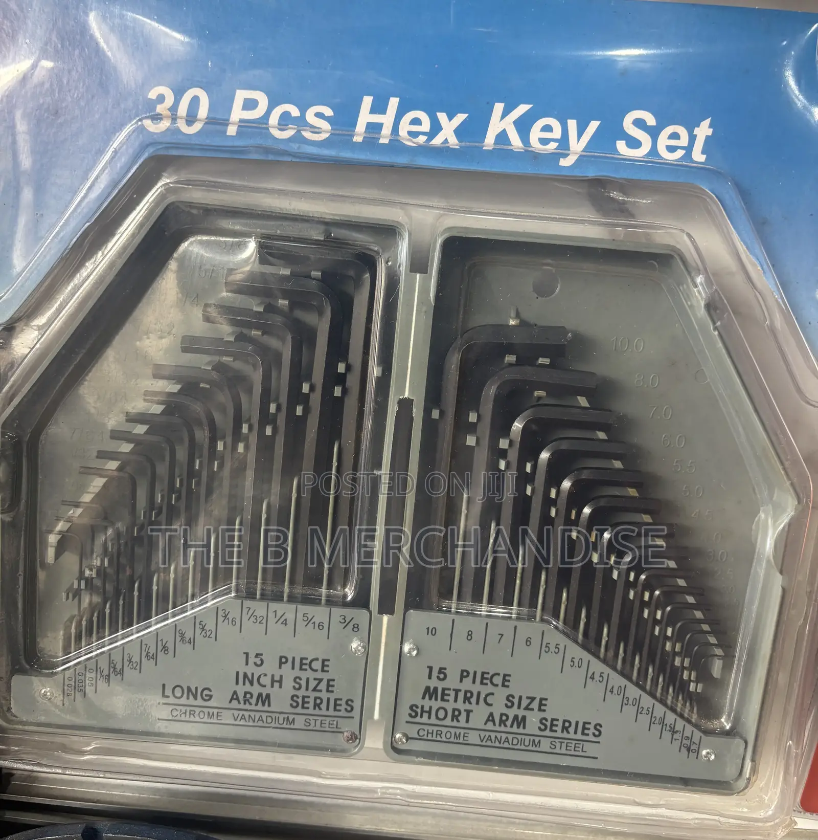 30pcs Hex Key Set