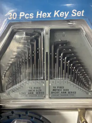 30pcs Hex Key Set