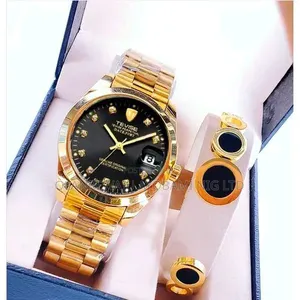 Tervis Attractive Gold Wristwatch for Women