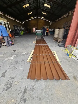 Oven Baked Pure Aluminium Roofing Sheets Long Sparn Design