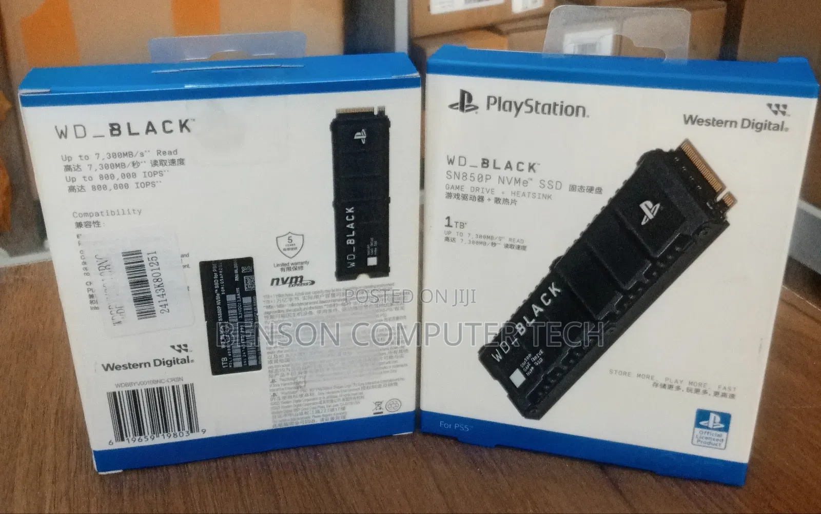 Wd_black Playstation With Heatsink 1tb