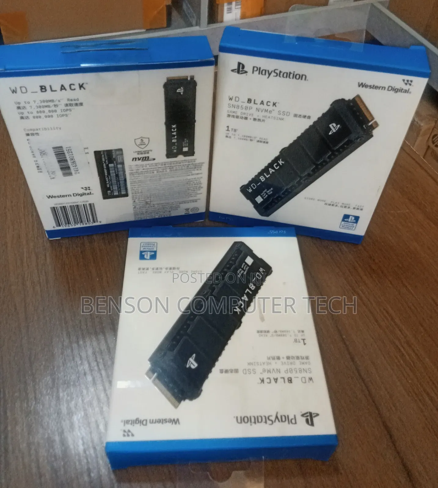 Wd_black Playstation With Heatsink 1tb