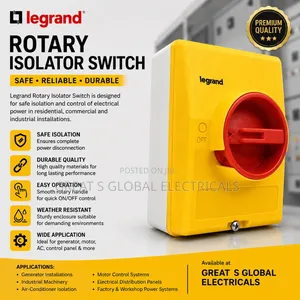 Legrand Rotary Isolator Switch (Changeover/Disconnect Switch)