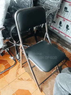 Restaurant/Office Black Folding Chair