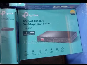 Tp-Link 10-Port Gigabit Desktop Poe+ Switch, 8 Poe+Port