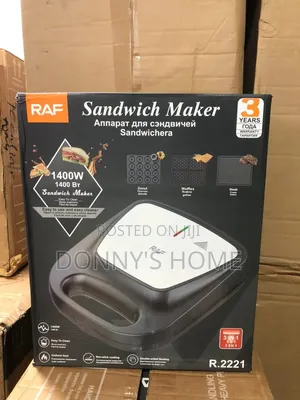 Raf 3 in 1(4 Slice) Sandwich Maker