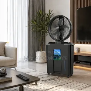 Duravolt 16-Inch Rechargeable Mist Fan