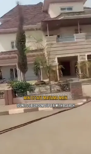 10 Units Mini Estate Maitama Main 5-bedroom Duplex With Bq