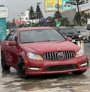 Mercedes-Benz C300 Sport 4Matic Sedan AWD (3.0L 6cyl 7A) 2012 Red