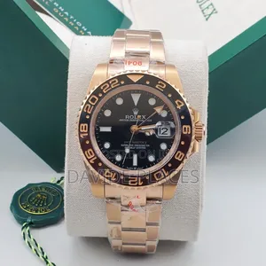 Quality Rolex GMT Master, Stainless Steel Chain Watch, With Date,
