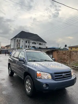 Toyota Highlander V6 4x4 2007 Blue