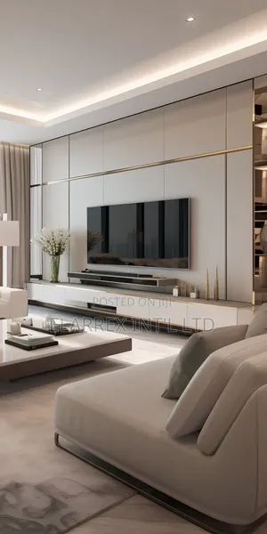 Luxury Tv Wall Console Installation