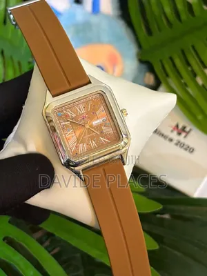 Nh Stainless Steel Head, Rubber Watch • the Dial Showcases a Cosmic-