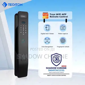 Waterproof Biometric Smart Door Lock for Wooden Metal Doors