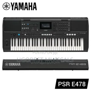 Yamaha PSR-E483 Portable 61-Key Keyboard