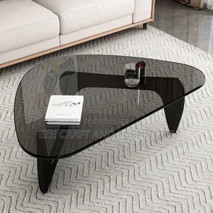Modern Glass Wooden Center Table