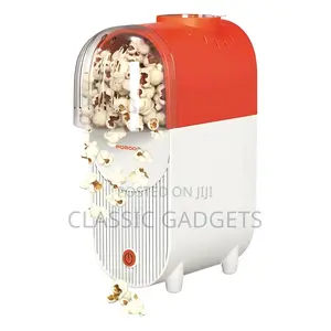 Porodo Lifestyle Popper Hot Air Popcorn Maker With Measuring Cup