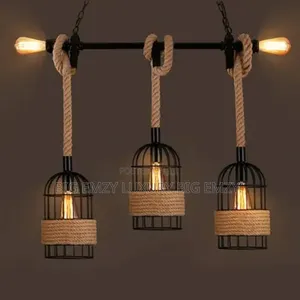 Rope Pendant Light.