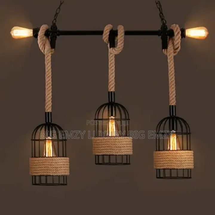 Rope Pendant Light.