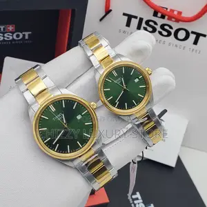Tissot Quality Luxury Men Chain Strap Wristwatch