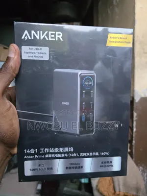 Anker Prime Charging Docking Station (14-in-1, Dual Display, 160w)