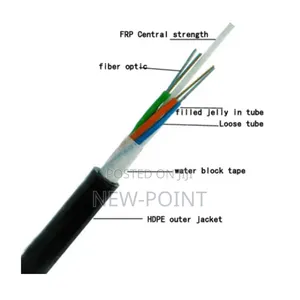 Fiber Cable 4core G652.D Non-Metallic Fiber Optic Cable #220