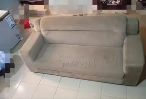 Clean, Firm and Comfortable 3-Seater Fabric Sofa