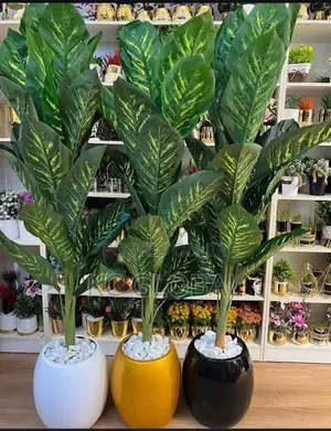 Artificial Plant and Vase