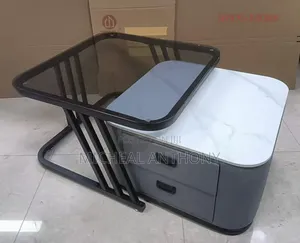 New Product Very Unique One Plus One Center Table With Two Drawers