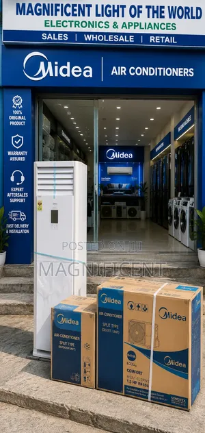 Midea 2 Tons Floor Standing Air Conditioner High-Capacity Cooling F