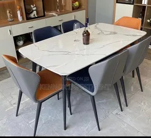 6 Seater Imported Marble Dining