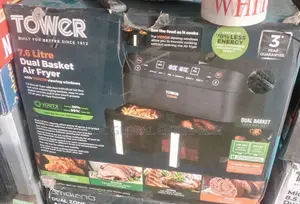 New Tower Vizion 7.6l Dual Basket Air Fryer