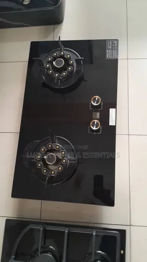 Luxury Smart 2-Burner Built-in Gas Hob With Digital Timer (Brand New)