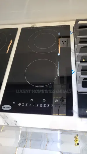 Revita 2 Burner Electric Built in Hob Premium Smart Touch Glass Top