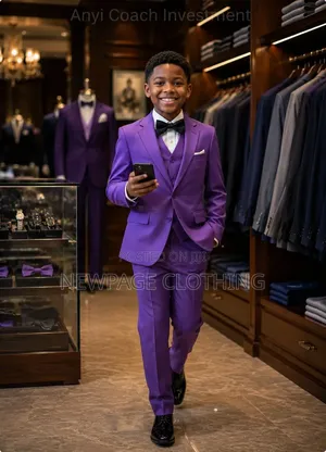 Dapper Dashing in Purple