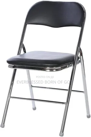 Black Folding Chair for Office-Restaurant-Conference-and Home Use
